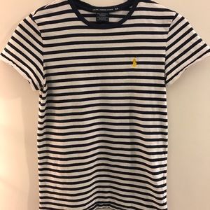 Striped Polo Tee